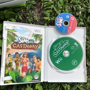 Sims GameCube and sims 2 castaway for wii